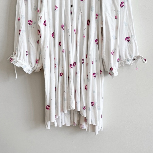 WE THE FREE • Winter Sun Floral Tunic Dress in Ivory Combo - Picture 8 of 15